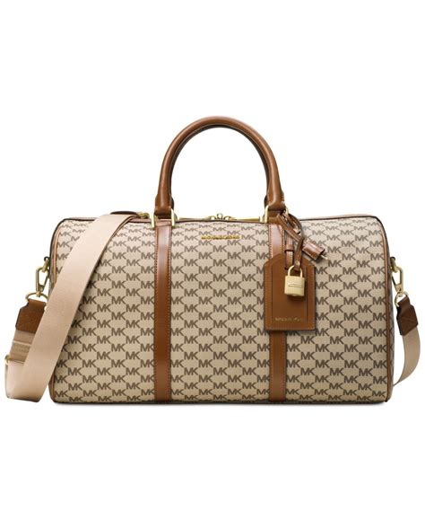 michael kors men's duffle bag|michael kors trolley suitcase.